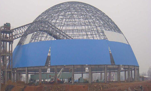 龙岩螺栓球网架加工的注意事项
